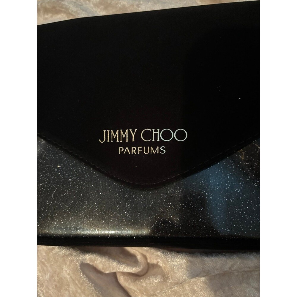 Jimmy Choo Trousse black glitter pouch - Picture 3 of 6